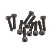 AX31066 Cap Head M2x8mm Black (10)
