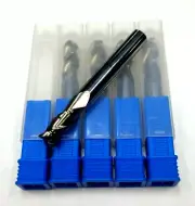 5/16" CARBIDE END MILL 3 FLUTE ROUGHER FINISHER LOT OF 5 CNC CUTTING TOOL