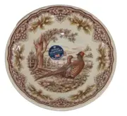 ROYAL STAFFORD Pottery Thanksgiving Pheasants Turkey Soup Cereal Bowl 8" ENGLAND