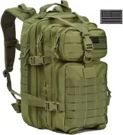45L Elite Tactical Backpack Military Large 3 Day Assault Pack MOLLE Bug Out Bag