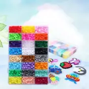 Fuse Beads Kit Ironing Paper 24 Colors Fusion for Kids Beading Boys Girls