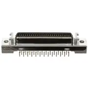 10250-6212PC Connector Receptacle D-Sub 50 Position Panel Mount Through Hole Sol