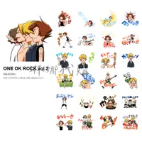 在飛比找蝦皮購物優惠-ONE OK ROCK vol.2 LINE貼圖 offic