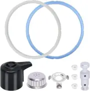 Sealing Ring Steam Release Handle with Float Valve Replacement Parts and Anti-Bl