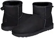 ["AUSTRALIAN UGG ORIGINAL"] AUSTRALIAN UGG ORIGINAL Classic Mini Ugg Boots. Made in Australia. (UK4 | US5M | US6W I EU37.0, Black)