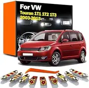 LED Bulbs Interior Map Dome Trunk Light Kit, For Volkswagen VW Touran 1T1 1T2 1T3 2003-2013 2014 2015 Car Accessories