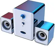 JSEIAJB Desktop Computer Speaker Home Desktop Subwoofer Wired Mini Speaker Speaker 2.1usb Small Speaker