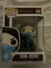 Funko Pop! Games: Mortal Kombat - Sub-Zero Vinyl Figure