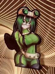 Anime 3D Lenticular Motion Car Sticker Decal My Hero Academia Tsuyu Asui Froppy