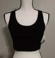 Old Navy Active Medium Support Go Dry Black Sports Racerback NWT Bra Size Small
