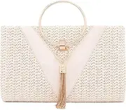 [Fiocias] Evening Clutch Purse for Girls, Handbag Tote for Wedding and Prom Events