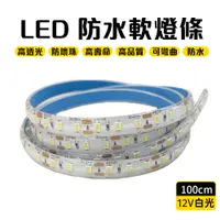 在飛比找蝦皮商城優惠-2835 LED燈條 DC 12V 白光 100cm 軟燈條