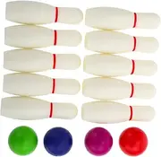 YARNOW 1 Set Table Bowling Relief for Babies for Mini Mini Bags Bowling for Educational Playthings Party Abs