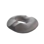 Catzon Donut Tailbone Pillow for Men with Detachable Cover Hemorrhoid Cushion-Silver Grey