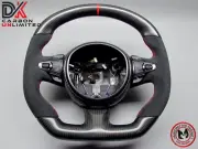 Aston Martin Vantage DBS DB11 Red Ring Alcantara Matte Carbon Steering Wheel v1