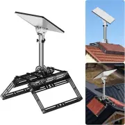 Starlink Mini Roof Ridge Mount, 8 Piece Bricks Starlink Mounting Kit with Tilt A