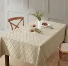 Modena Fabric Tablecloth, Jacquard Fabric Table Cloth for Rectangle Table, Ad...