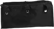 GANAZONO Walker Underseat Storage Bag Large Capacity Folding Walker Accessories for Seniors Under Seat Pouch for Mobility Aid Users Durable Black Design for Shopping