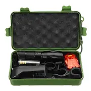 XANES A100 - T6 800Lumens 5Modes Brightness Zoomable Tactical LED Flashlight Suit &amp; Removable Bicycle Light with Handlebar clip &amp;Taillight