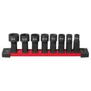 Milwaukee 49-16-1640 Milwaukee Tool INSIDER Box Ratchet Socket SAE Set 8PC