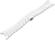 [EMAIGlPLO] Wear Resistant Ceramic Strap Suitable Fit For Rado Watches Double Press Butterfly Buckle Wristband