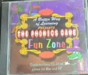 The Phonics Game Fun Zone PC/Mac CD-ROM Better Way Learn 1998 for Windows 95/98