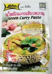 Green Curry Paste, Thai curry, no MSG, No Preservatives, 1.76 oz.(50g)