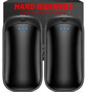 2 Pack Hand Warmers Rechargeable Portable Electric Hand Warmer Reusable USB gift