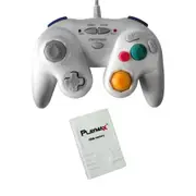 Playmax Classic Controller with 16MB Memory Card for Wii and Gamecube