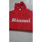 RINNAI   林內   紅色防潑水材質購物袋