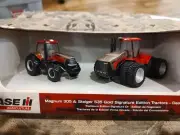 Ertl Britains 1/64 Magnum 305 & Steiger 535 Gold Signature Dealer Edition NIB