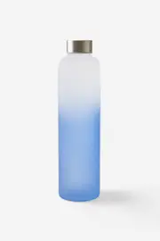 [Typo] Typo - Glass Drink Bottle 750Ml - Blue/clear SOLID BLUE/CLEAR