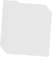 SEWACC 10Pcs Vinyl Record Organizer Tabs Comic Book Dividers with Sturdy Design Easy Sort Index Card Book Separators for Classroom Home Use