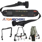 Outdoor Portable Archery Compound Bow Sling Adjustable Shoulder Strap Bow Sling