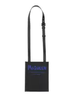 [Alexander McQueen] Alexander McQueen-Smartphone Bag With Graffiti Logo-Uomo UNI