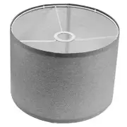 Cloth Lamp Shade Round lamp Small Drum Lamp Shades Fabric Lampshades Light Grey