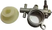 10 Set Chainsaw Oil Pump with Worm Drive Gear 2500 3800 Fit Komatsu Chinese for Zen/oah for STI/GA ama Anova Handle Pruner Saw YD25 G3800