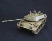 built M41 Walker Buldog US light tank + figures Vietnam War 1/35