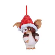 Gremlins Gizmo Santa Hat Hanging Ornament Festive Decoration 10.3cm