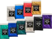 **Variety Pack 4** Cosmetic Grade Natural Mica Powder|Pearlescent Pigment | Dye