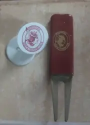 Golf Divot Tool + Matching Ball Marker