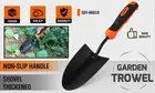 Garden Trowel 13 Inch Hand Shovel Spade Digging Tool for Transplanting and