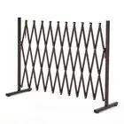 Garden Fence Expandable Security Gate Pet Safe Aluminium Barrier Indoor Outdoor