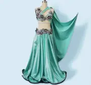 Handmade Professional Belly Dance Costume Custom Oriental made any color/size