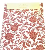 Ralph Lauren Christmas Table Runner 15x72" Pineview Red White Holiday Winter