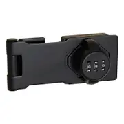 Mechanical Password Rotary Hasp Locks, Cabinet locks with Combination, Door Security Gate Locks for Small Doors, Cabinets, Barn Door, Closet