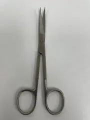 Set of 6 Deaver Scissors, 5.1/2", Straight, Sharp/Blunt Tips, Premium Stainless