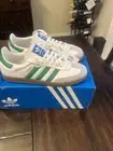 Adidas Originals Samba OG (FTWR WHITE/GREEN/SUPPLIER COLOUR) Men’s Size 7 IG1024