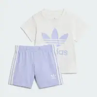 在飛比找momo購物網優惠-【adidas 愛迪達】套裝 中小童 男童 女童 運動 三葉