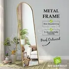 Arch Full Length Mirror Whole Body Standing Floor Leaning Makeup Vanity Dressing